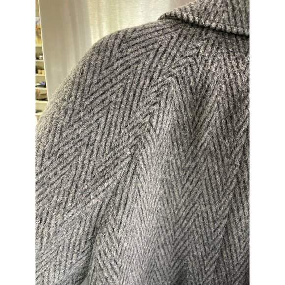 Vintage Veste Bene Made In Italy Womens Wool Double-Breasted Peacoat L - Picture 10 of 14